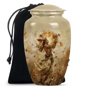 Homage Tribute - Native American Inspired Cremation Urn for Men