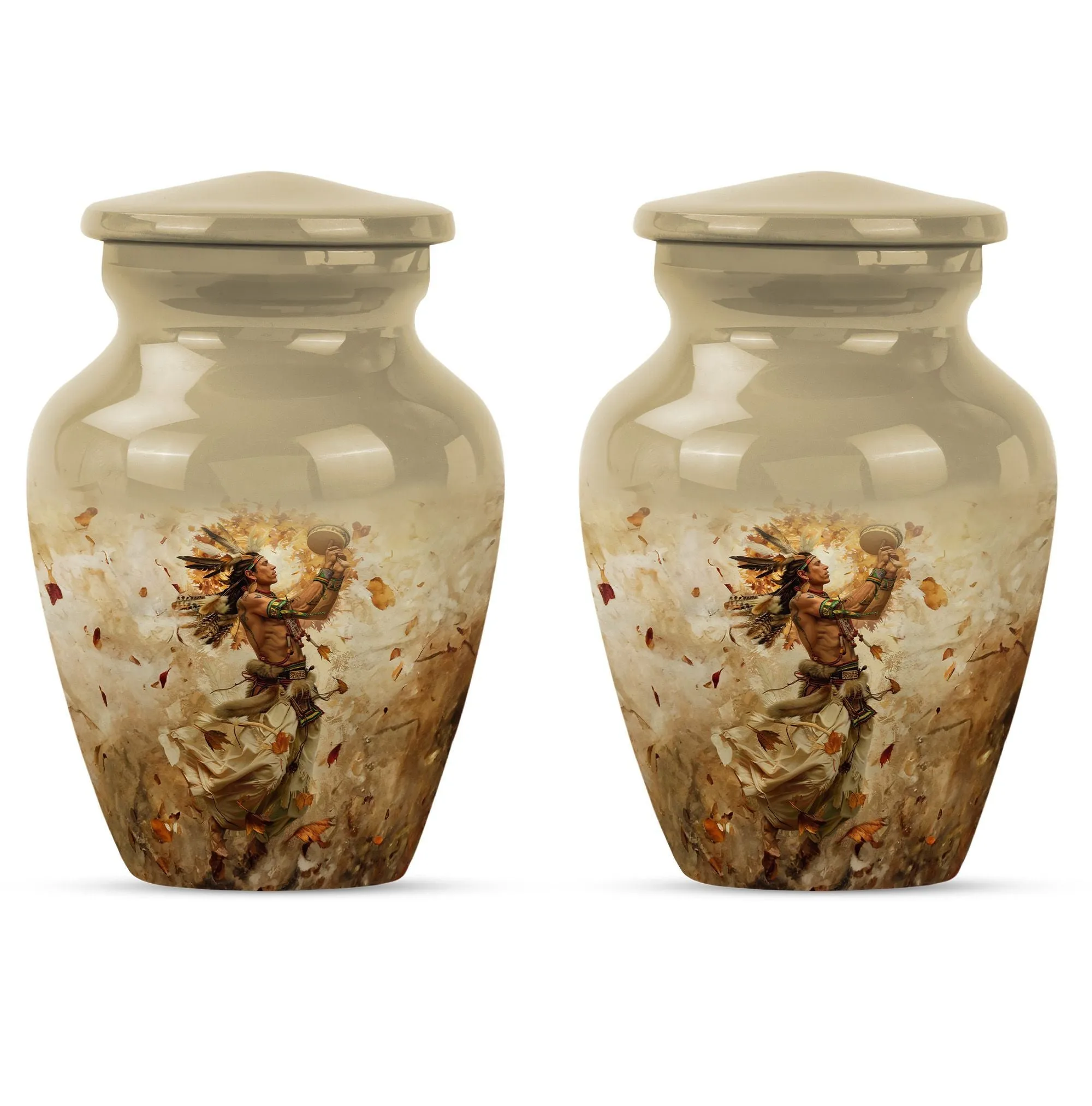 Homage Tribute - Native American Inspired Cremation Urn for Men