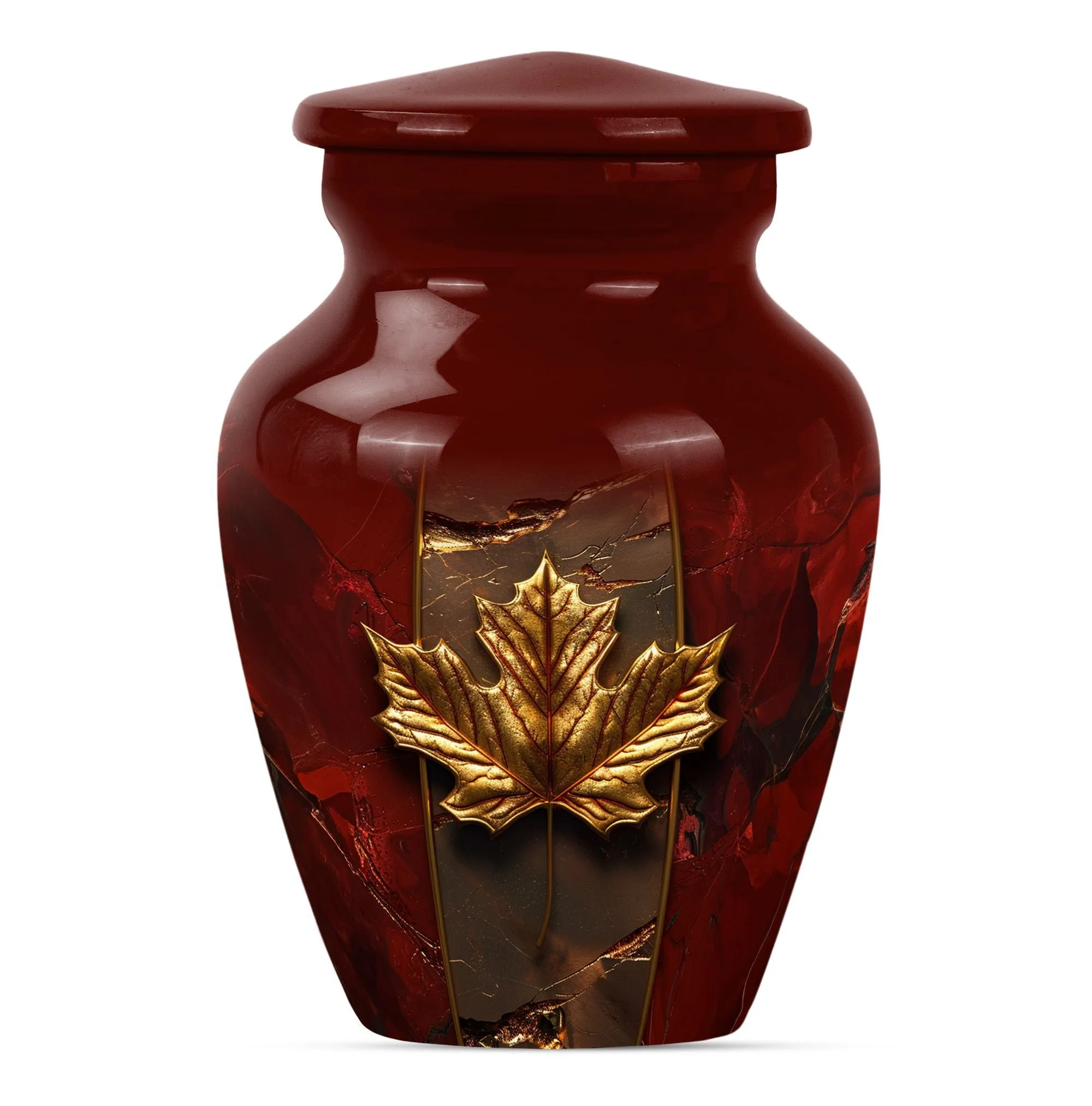 Honorable Solace - Mapple Leaf Memorial Urn for Male adults