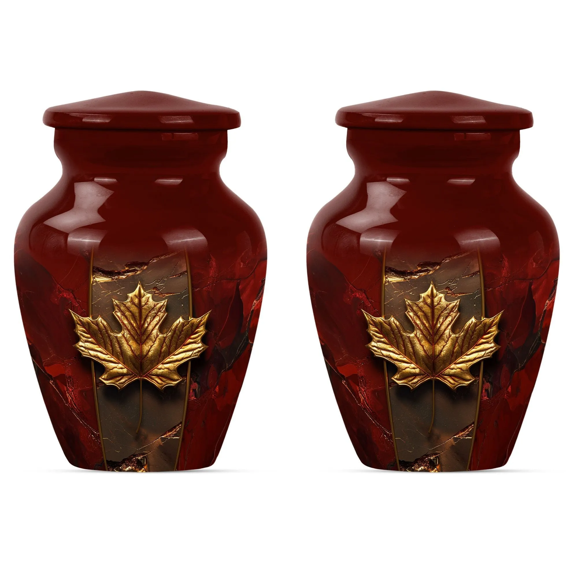 Honorable Solace - Mapple Leaf Memorial Urn for Male adults