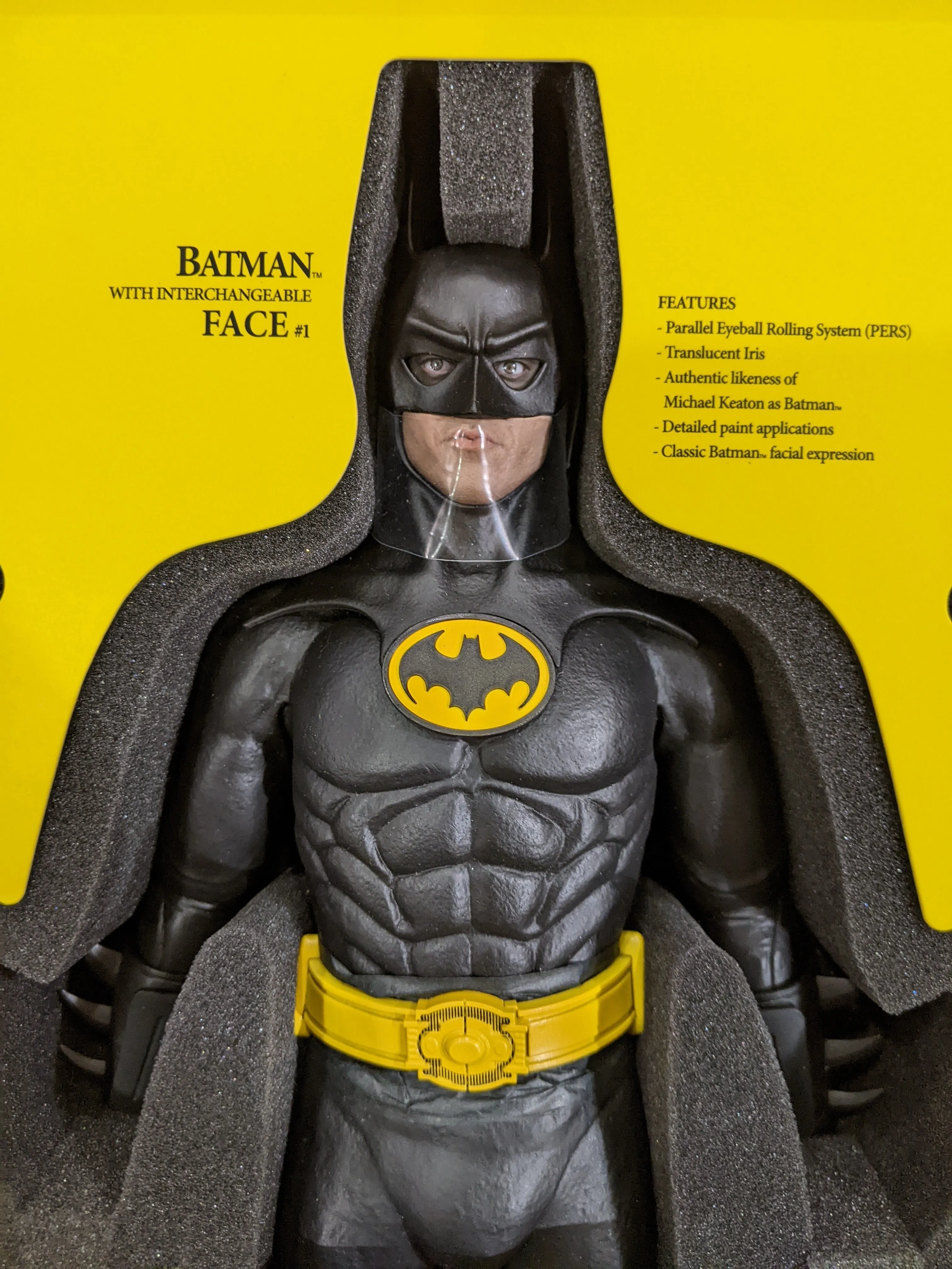 Hot Toys 1/6 1989 Batman Movie Masterpiece Sixth Scale Figure DX09 *Open Box*