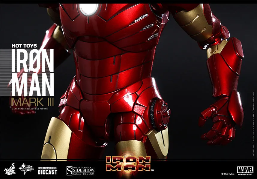 Hot Toys 1/6 Iron Man Mark III Diecast