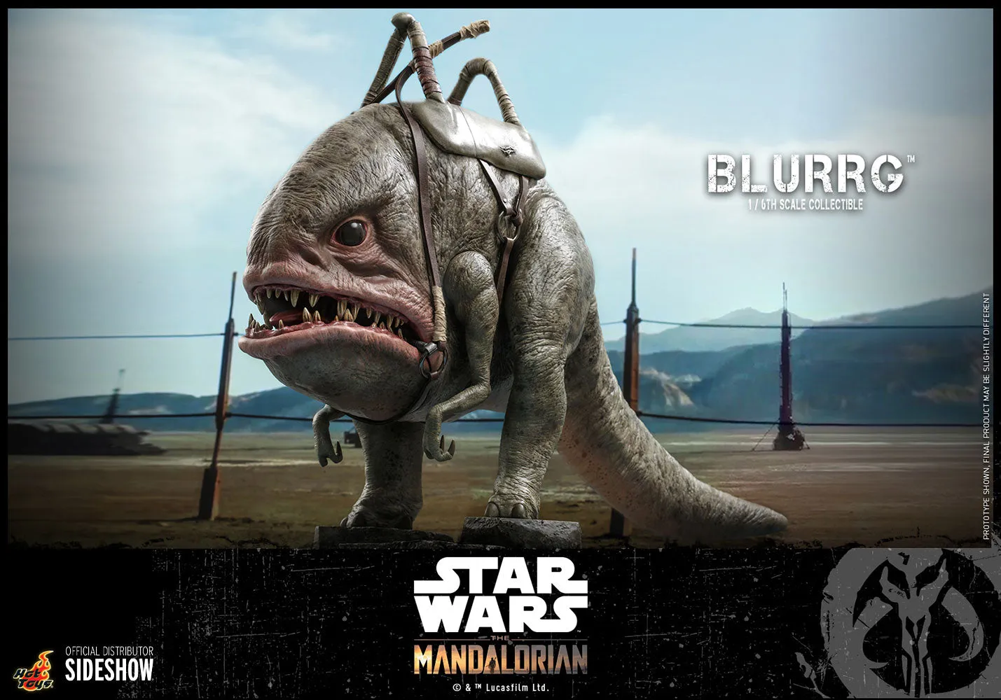 Hot Toys - Blurrg™ Sixth Scale Figure (The Mandalorian)