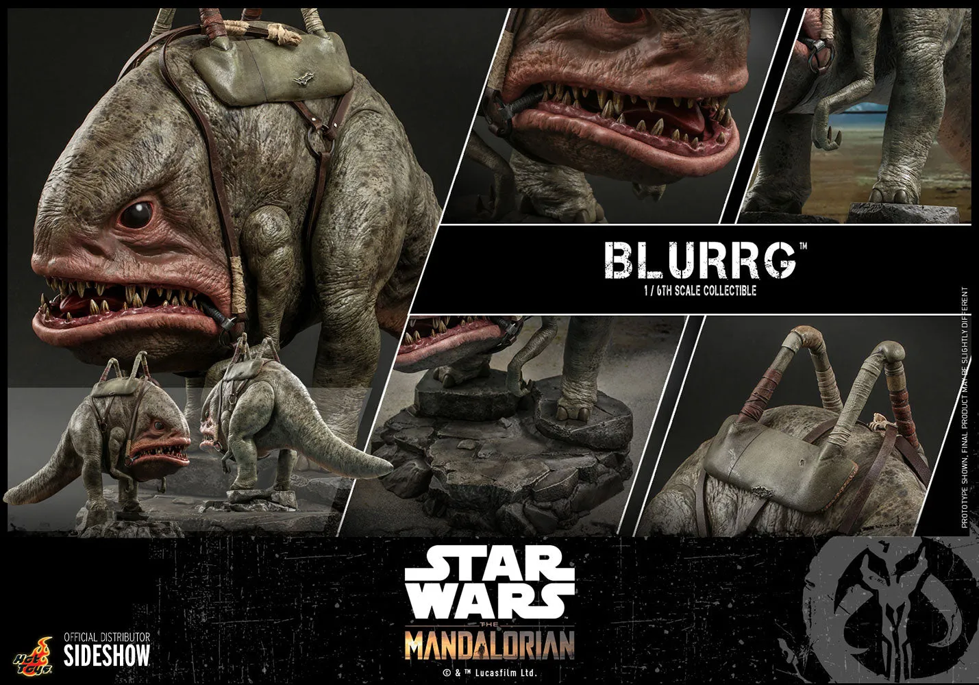 Hot Toys - Blurrg™ Sixth Scale Figure (The Mandalorian)