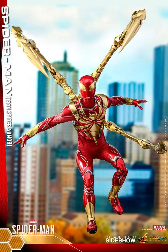 Hot Toys Movie Masterpiece 1/6 Scale Figure - Video Game Masterpiece Series - Spider-Man (Iron Spider Armor)