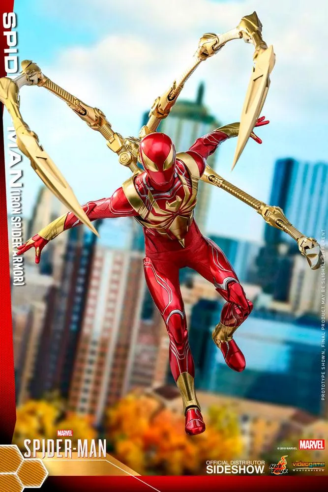 Hot Toys Movie Masterpiece 1/6 Scale Figure - Video Game Masterpiece Series - Spider-Man (Iron Spider Armor)