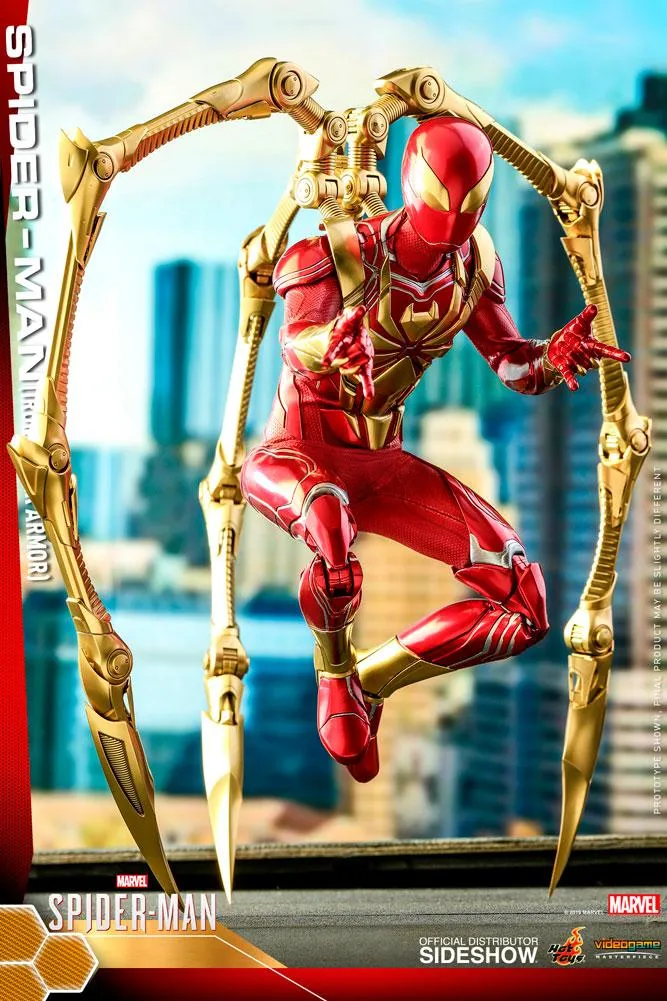 Hot Toys Movie Masterpiece 1/6 Scale Figure - Video Game Masterpiece Series - Spider-Man (Iron Spider Armor)