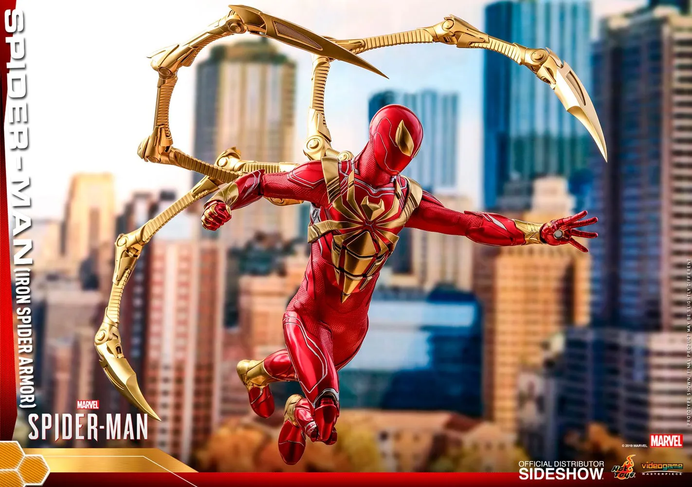 Hot Toys Movie Masterpiece 1/6 Scale Figure - Video Game Masterpiece Series - Spider-Man (Iron Spider Armor)