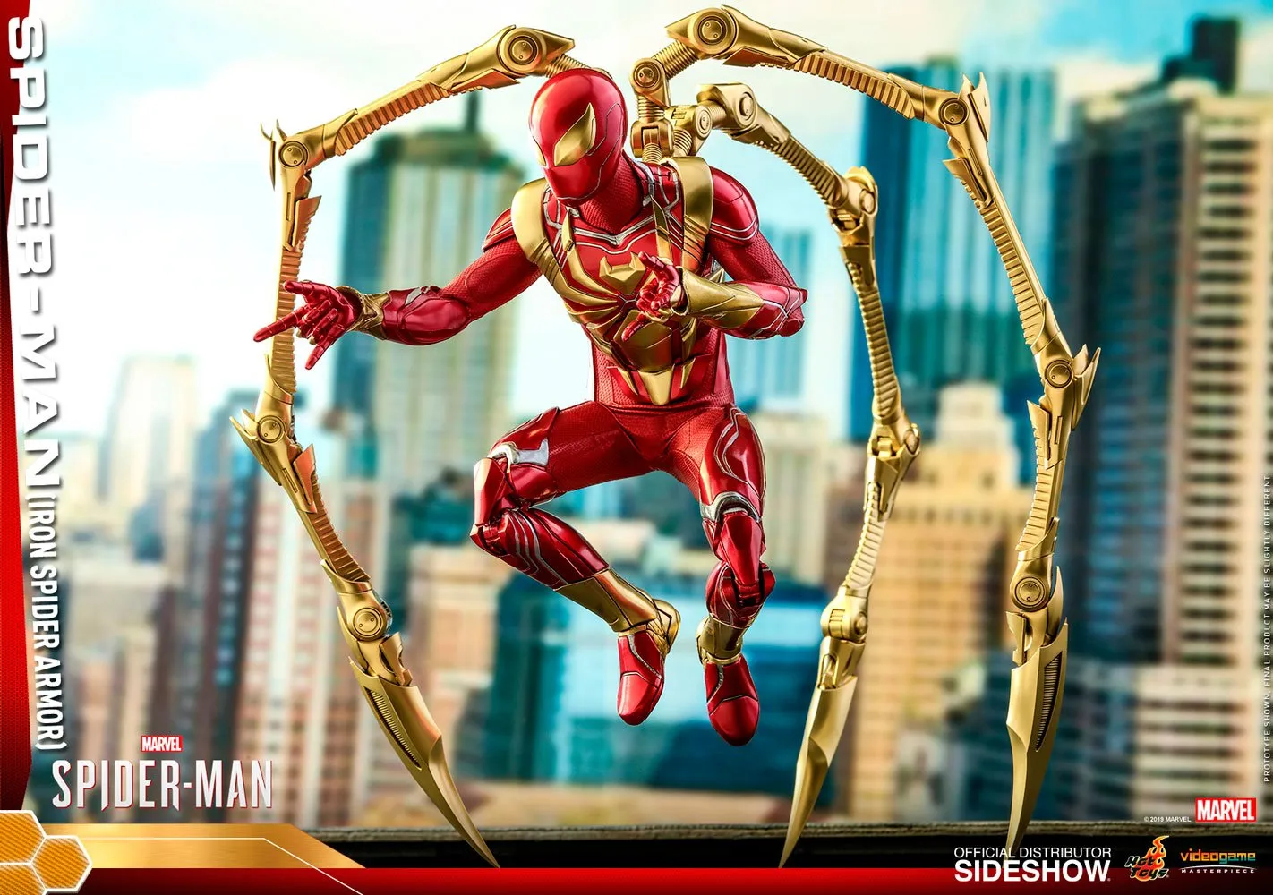 Hot Toys Movie Masterpiece 1/6 Scale Figure - Video Game Masterpiece Series - Spider-Man (Iron Spider Armor)