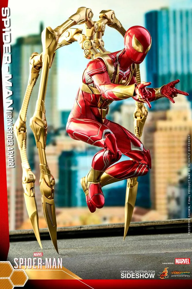 Hot Toys Movie Masterpiece 1/6 Scale Figure - Video Game Masterpiece Series - Spider-Man (Iron Spider Armor)