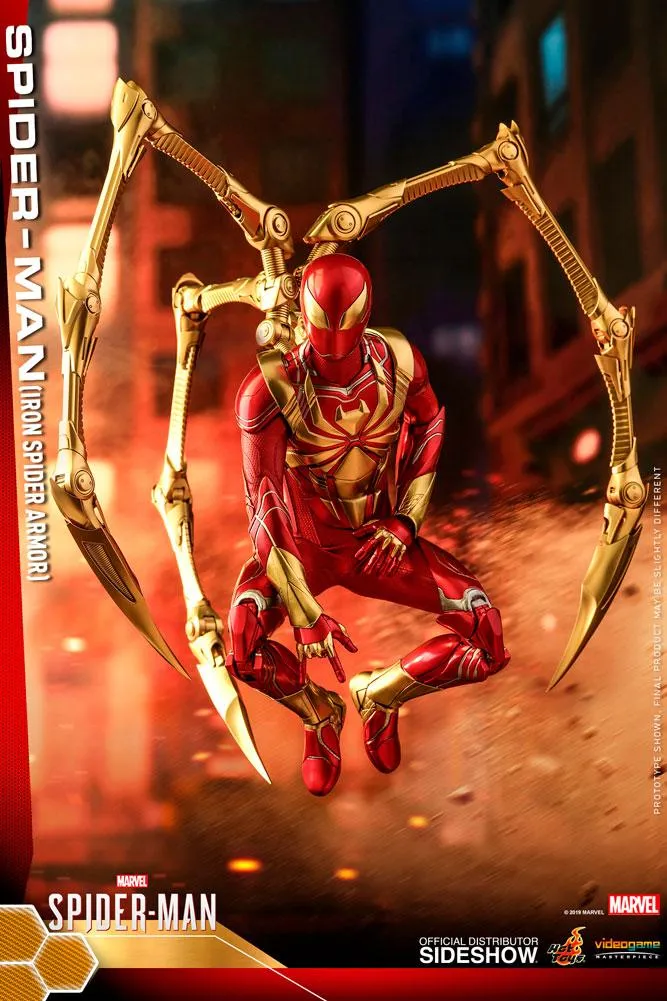 Hot Toys Movie Masterpiece 1/6 Scale Figure - Video Game Masterpiece Series - Spider-Man (Iron Spider Armor)