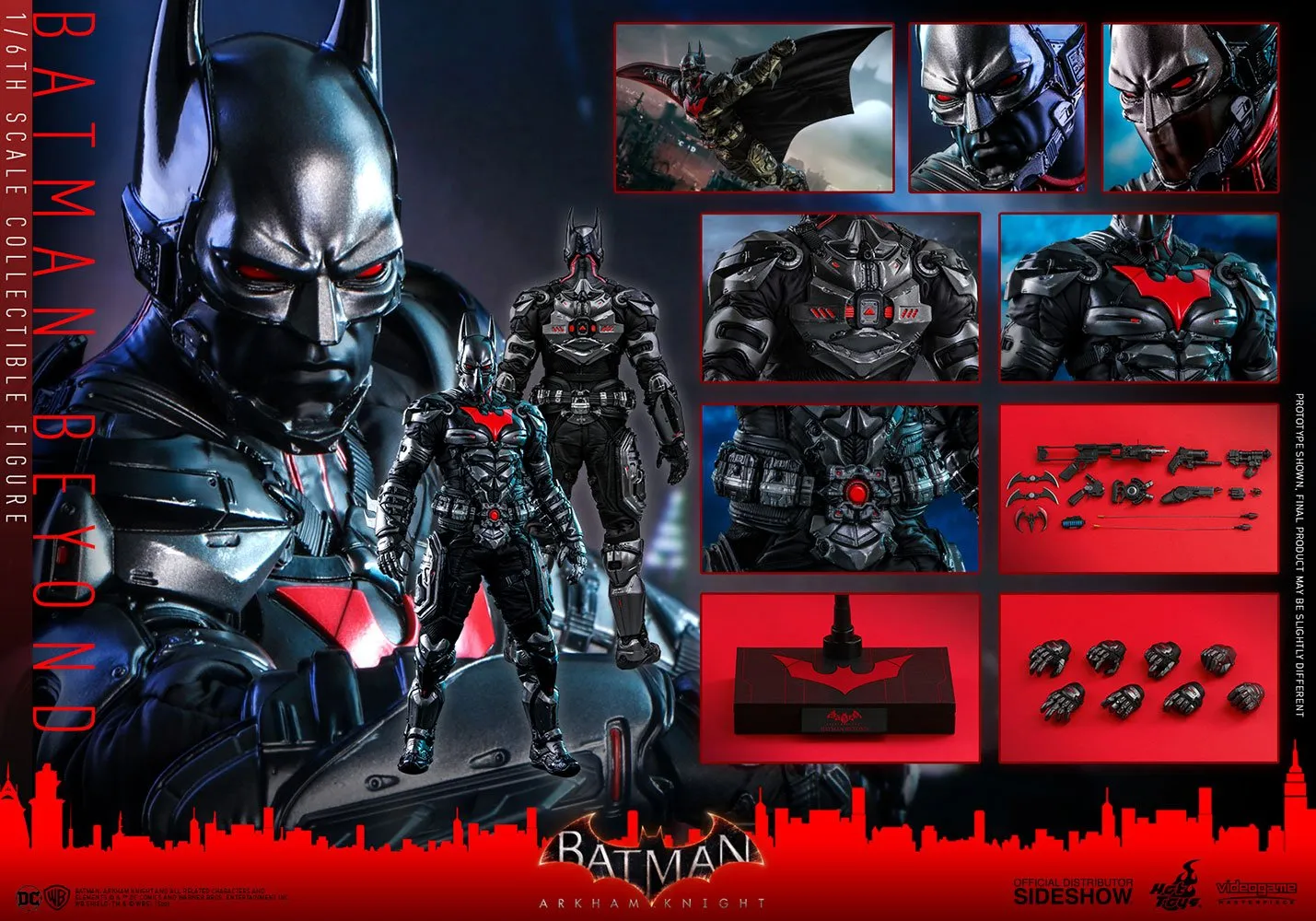 Hot Toys Video Game Masterpiece 1/6 Scale Figure - Batman Arkham Knight - Batman Beyond