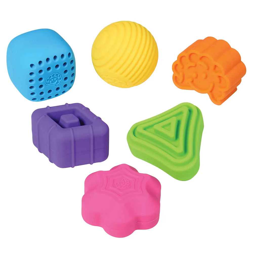 Inny Binny | Sensory Shape-Sorting Cube by Fat Brain Toys
