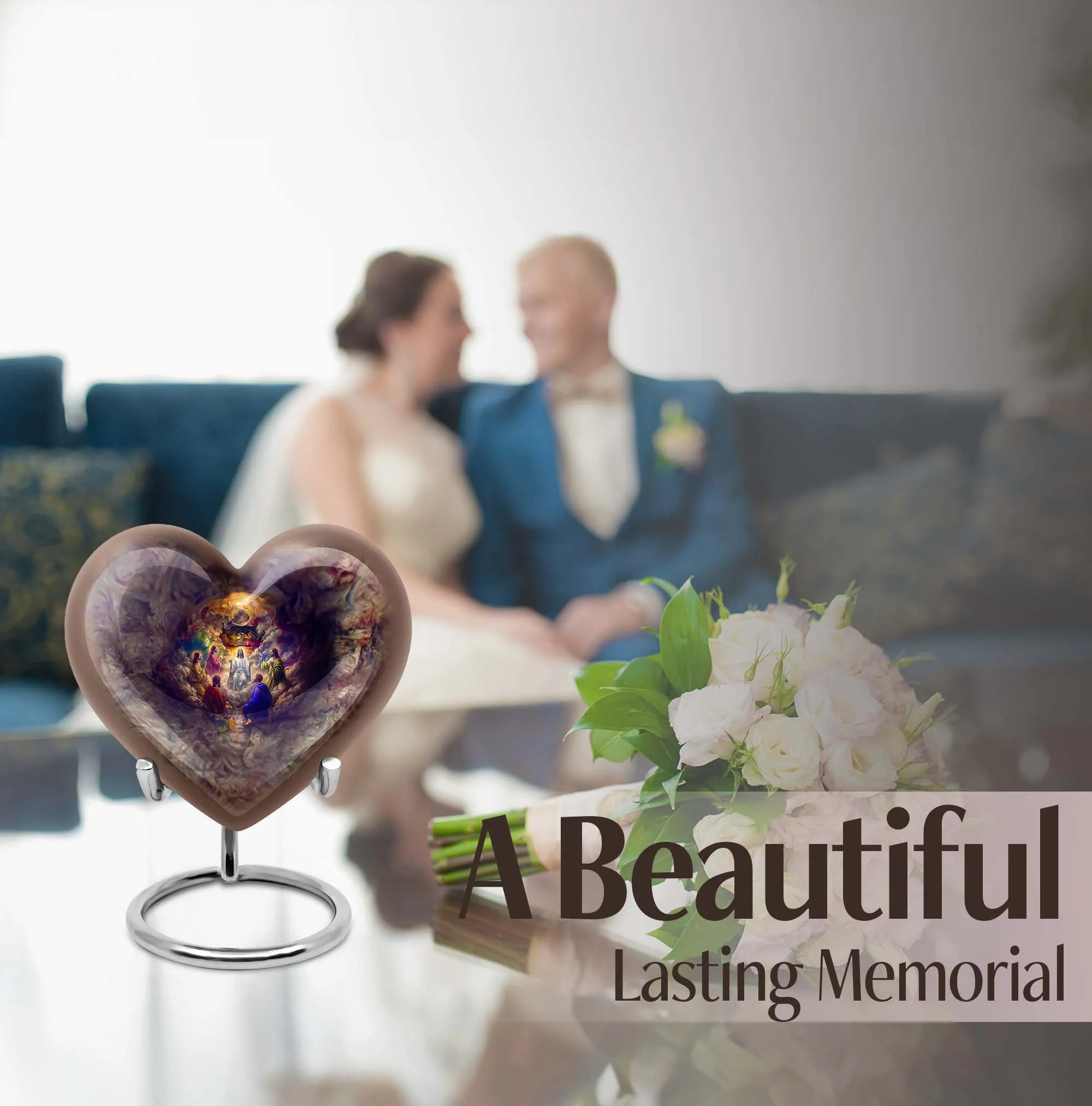 Jesus Urn: A Spiritual Tribute - Eternal Rest Funeral Burial Urn
