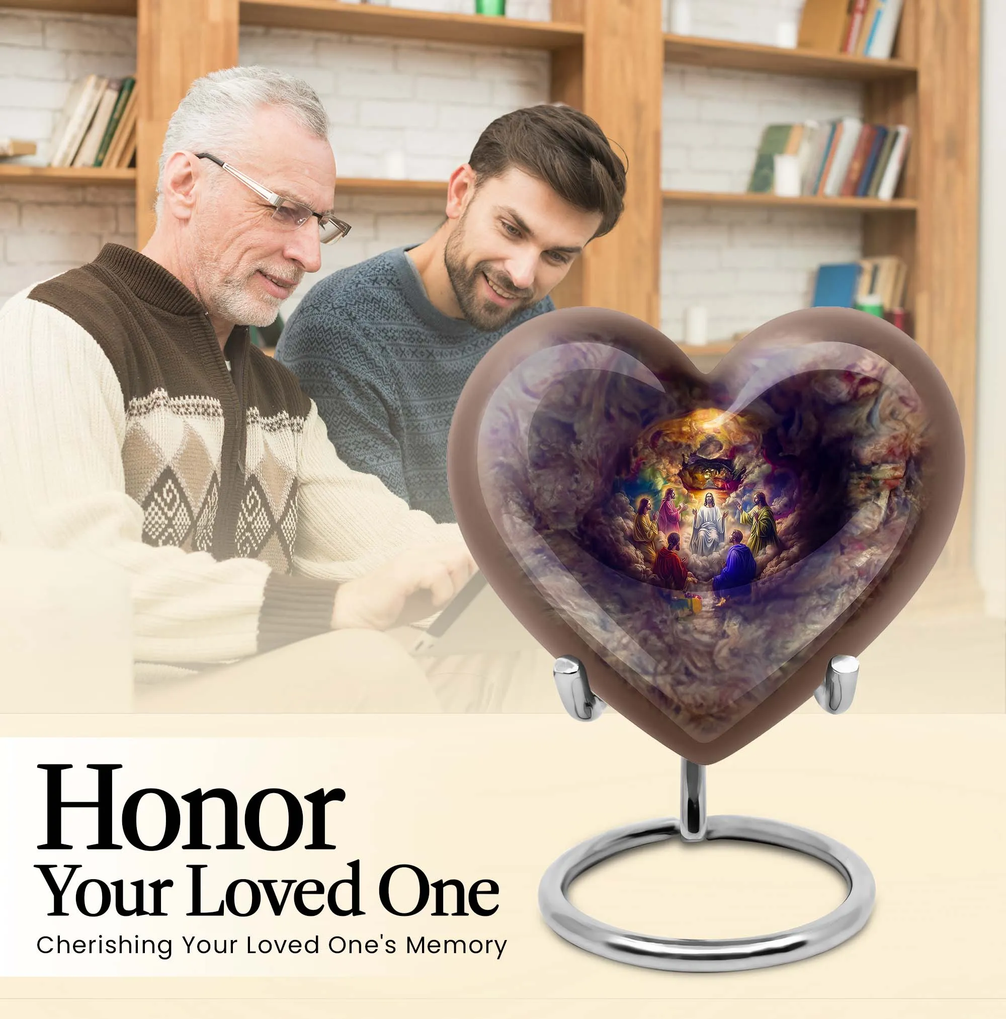 Jesus Urn: A Spiritual Tribute - Eternal Rest Funeral Burial Urn