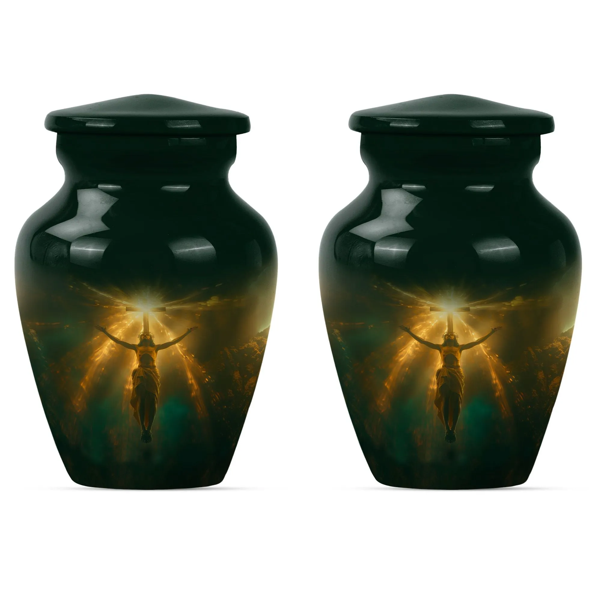 Jesus Urn - Remembrance Funeral Decorative Keepsake Urn
