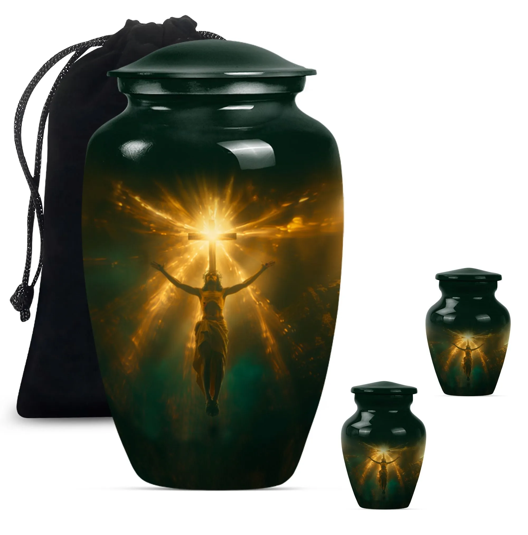Jesus Urn - Remembrance Funeral Decorative Keepsake Urn