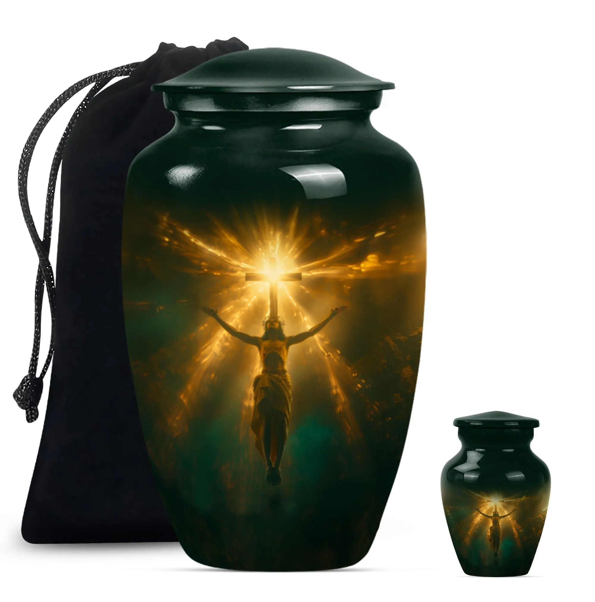Jesus Urn - Remembrance Funeral Decorative Keepsake Urn