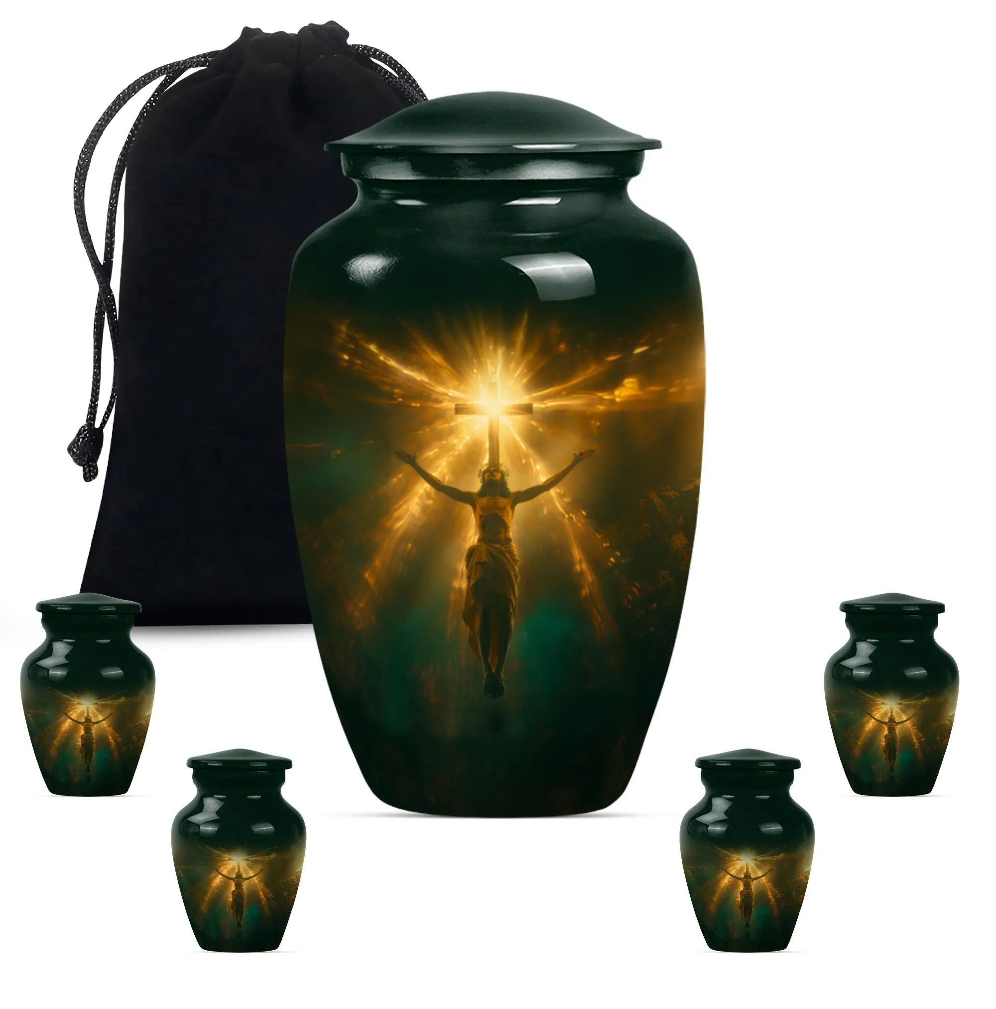 Jesus Urn - Remembrance Funeral Decorative Keepsake Urn