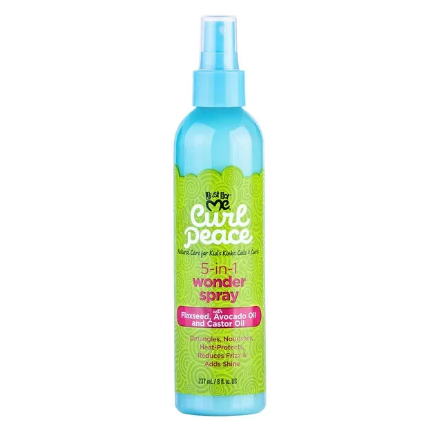 Just For Me Curl Peace 5-in-1 Wonder Spray 8 oz.. For Kids