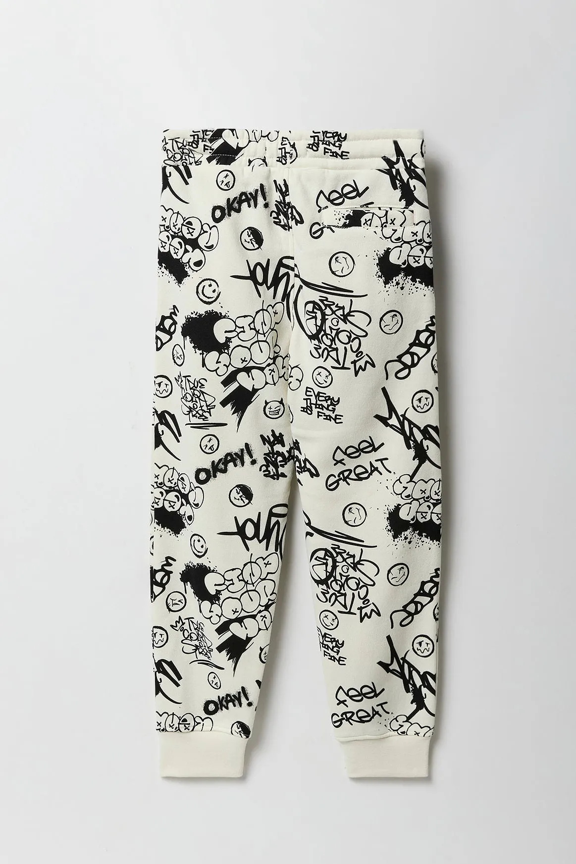 Kids Printed Fleece Jogger