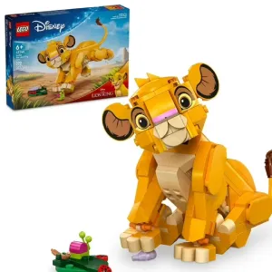 LEGO 43243 Disney Simba the Lion King Cub Buildable Disney Toy for Kids