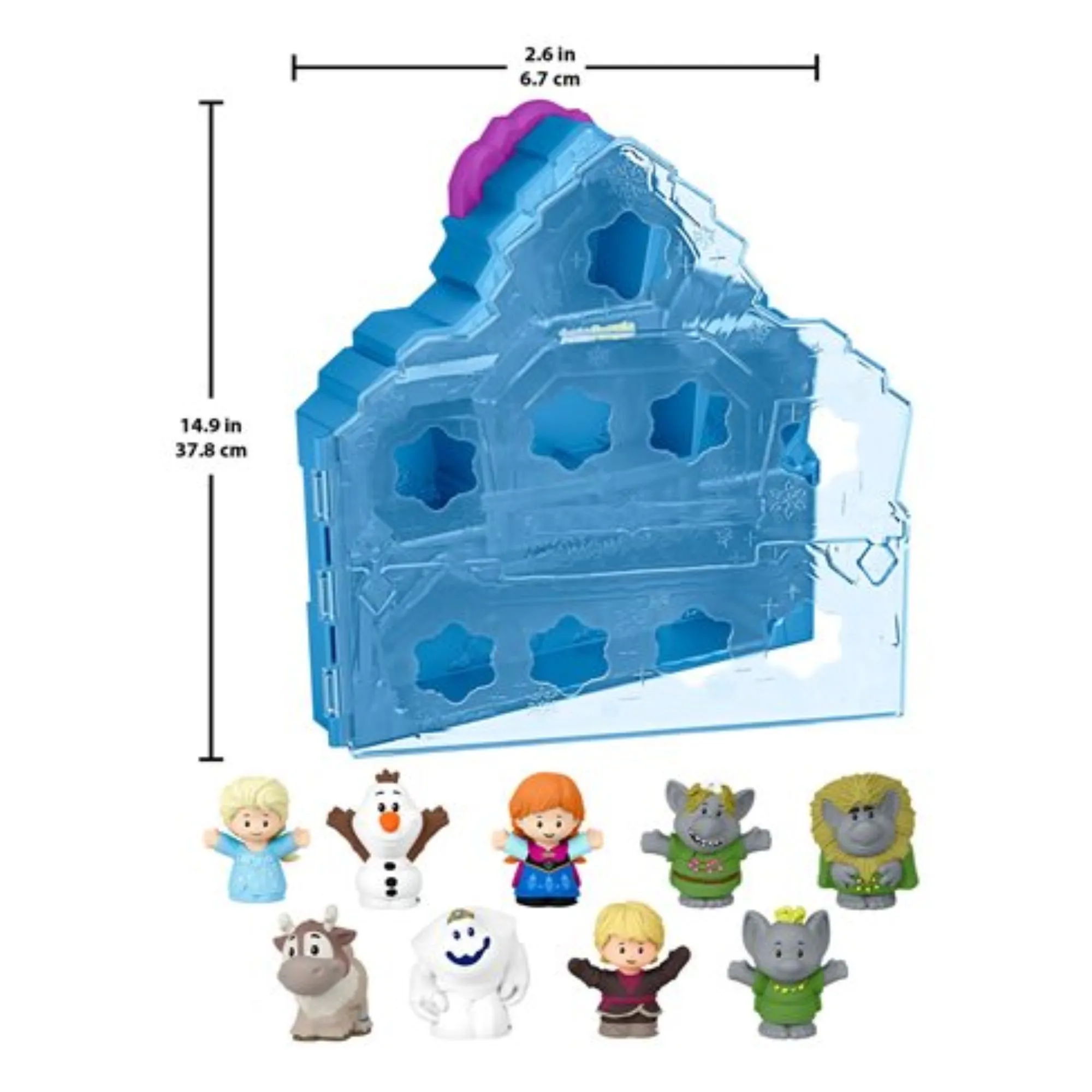 Little People FPHMX76 Disney Frozen Carry Along Castle