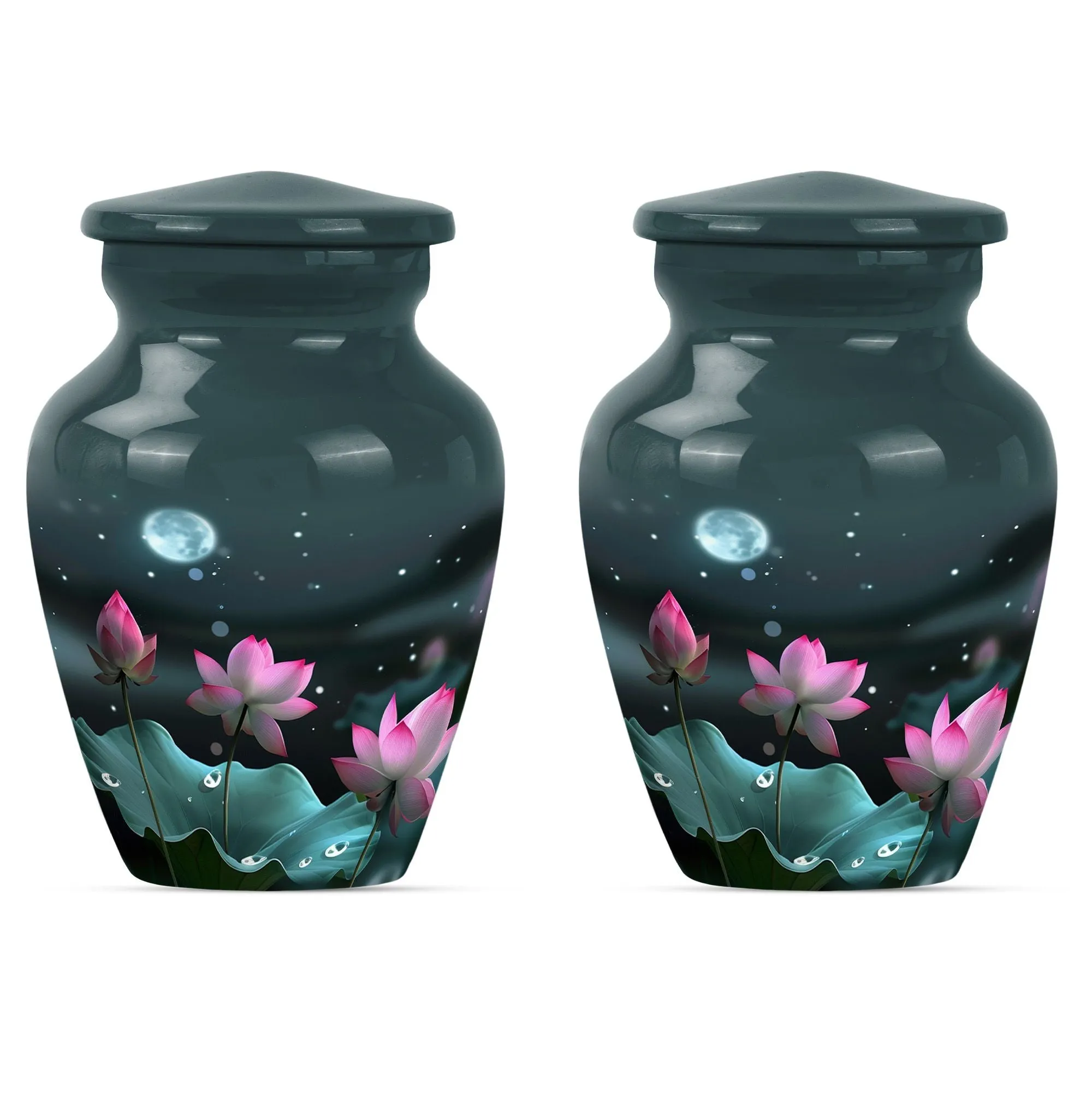 Lotus Flower Cremation Urn - Sublime Female Cremation Solution