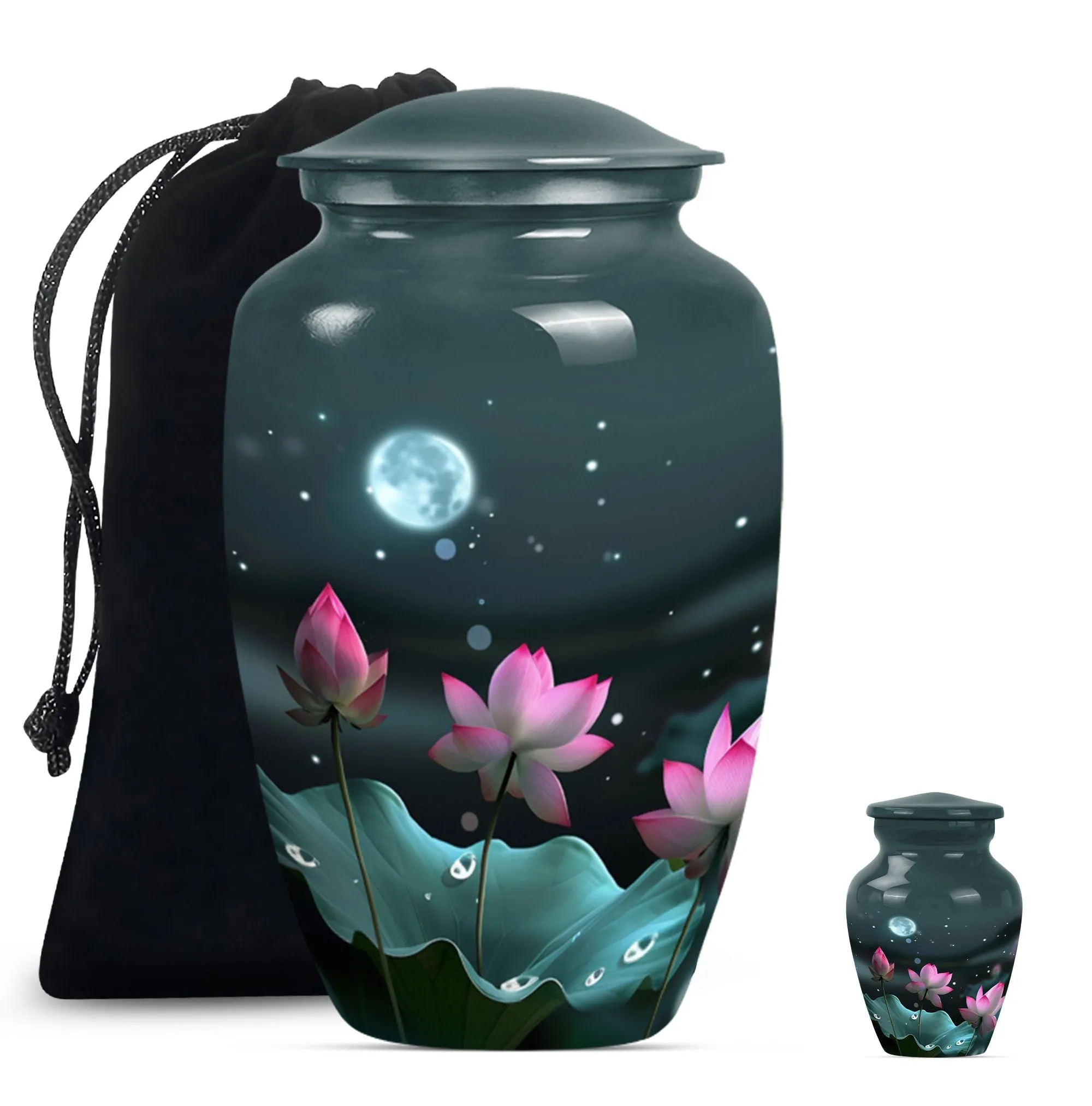 Lotus Flower Cremation Urn - Sublime Female Cremation Solution