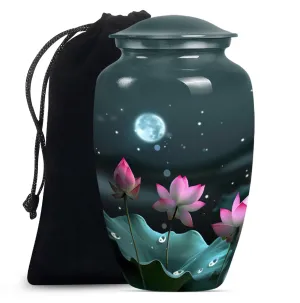 Lotus Flower Cremation Urn - Sublime Female Cremation Solution