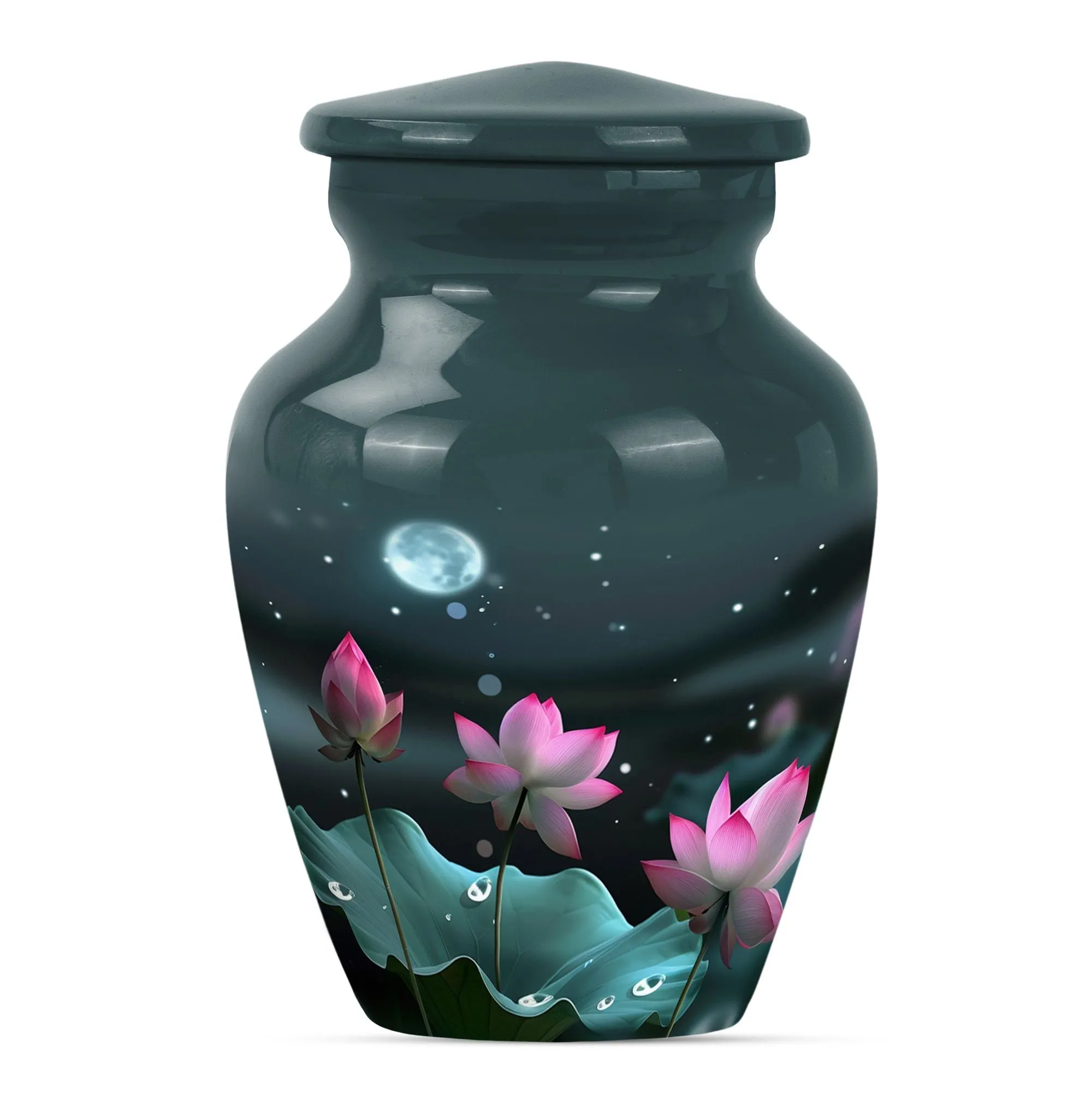 Lotus Flower Cremation Urn - Sublime Female Cremation Solution