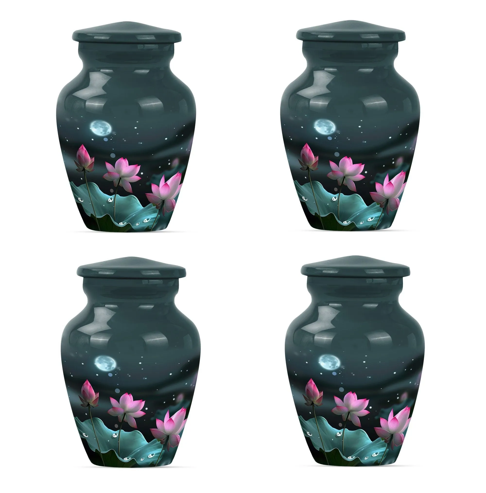 Lotus Flower Cremation Urn - Sublime Female Cremation Solution
