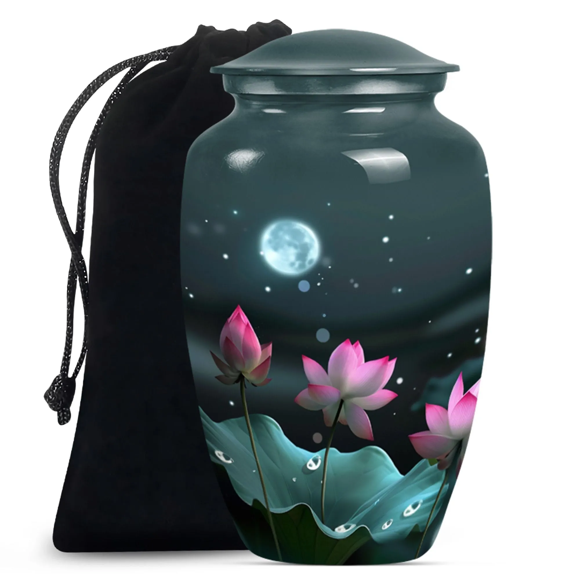 Lotus Flower Cremation Urn - Sublime Female Cremation Solution