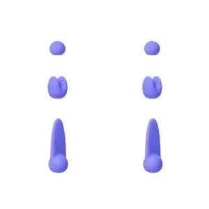 Lovense - 3 Attachments (for Hyphy) Set of 2