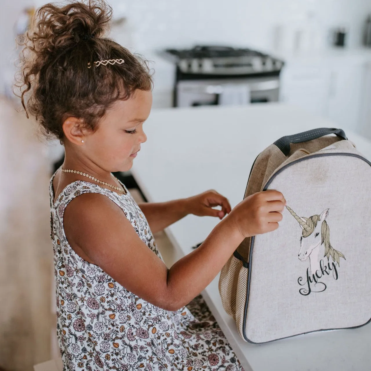 Lucky Unicorn Toddler Backpack