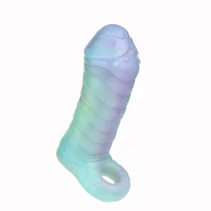 Luminous Silicone Male Penis Sleeve