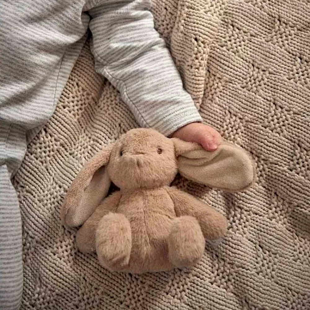 Mamas & Papas Tan Bunny Beanie Toy