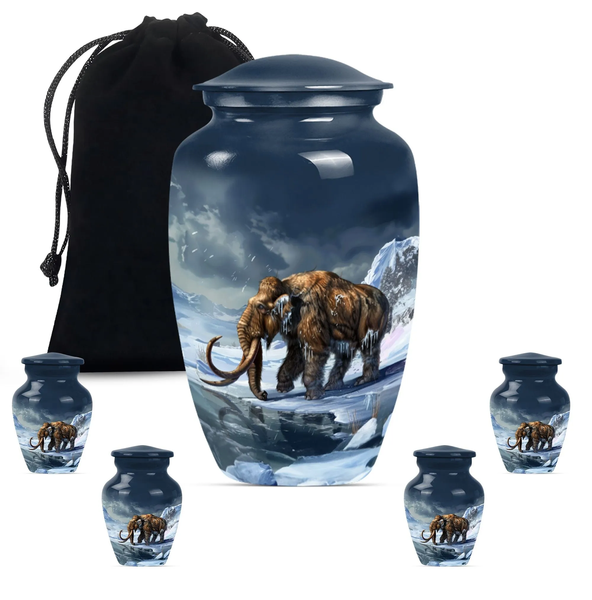 Mammoth Cremation Urn - A Classic Tribute For Funeral Ashes