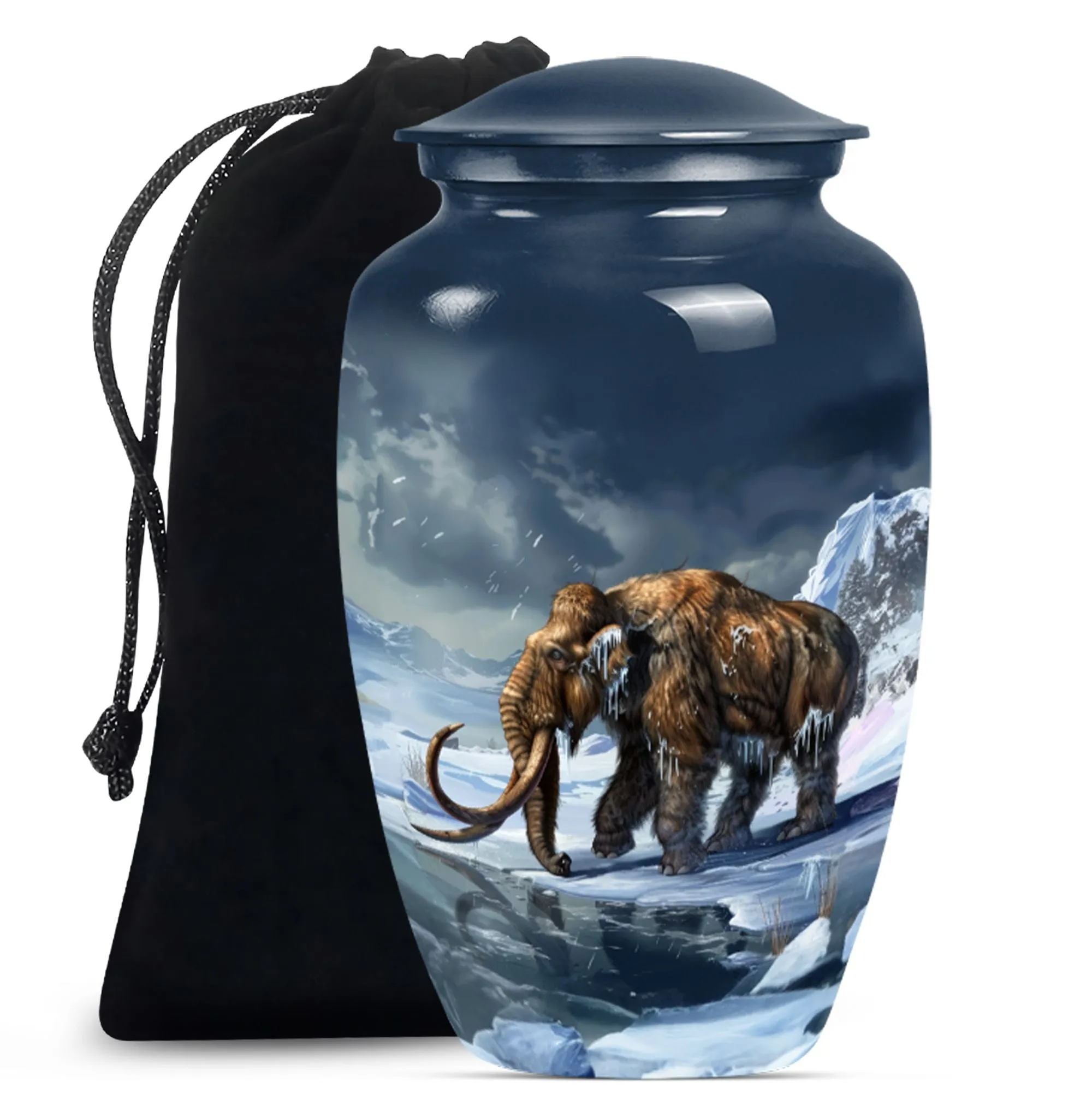 Mammoth Cremation Urn - A Classic Tribute For Funeral Ashes