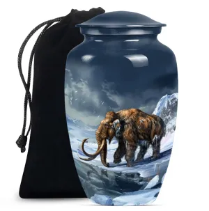 Mammoth Cremation Urn - A Classic Tribute For Funeral Ashes