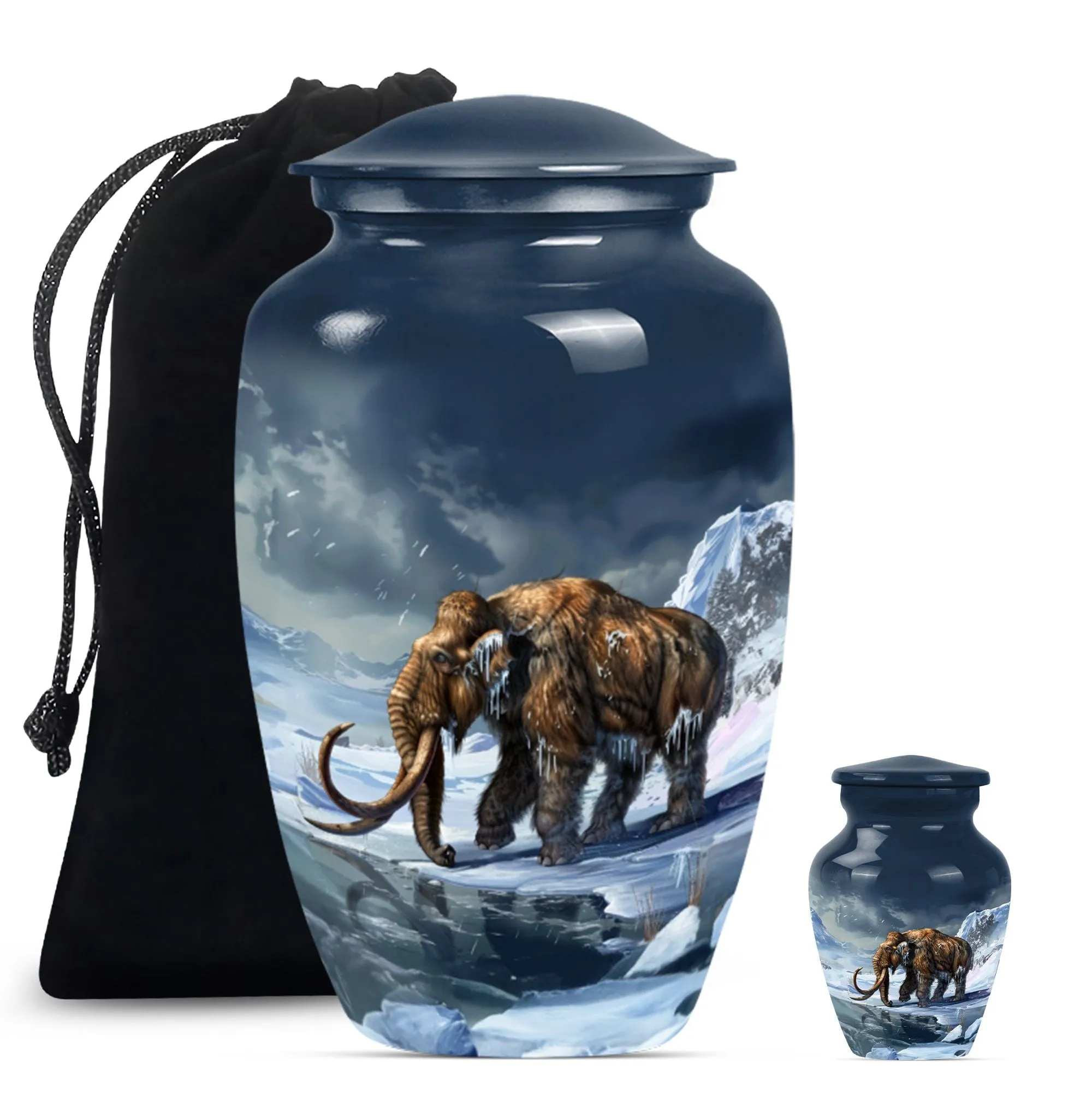 Mammoth Cremation Urn - A Classic Tribute For Funeral Ashes