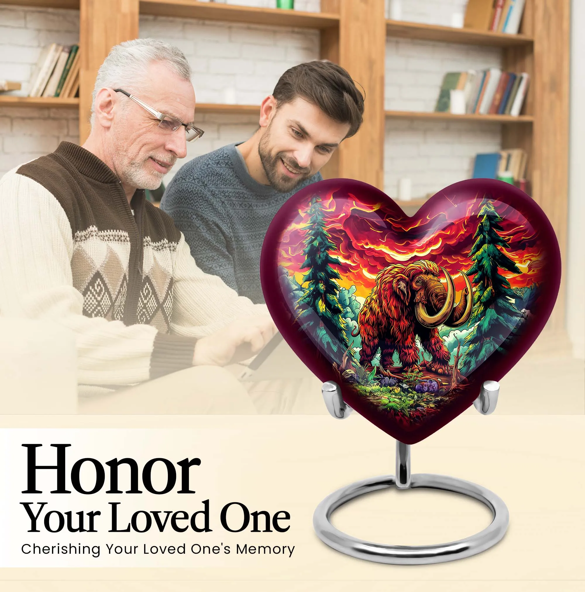 Mammoth Resonance - A Heartfelt Tribute Through Cremation Dad Urn