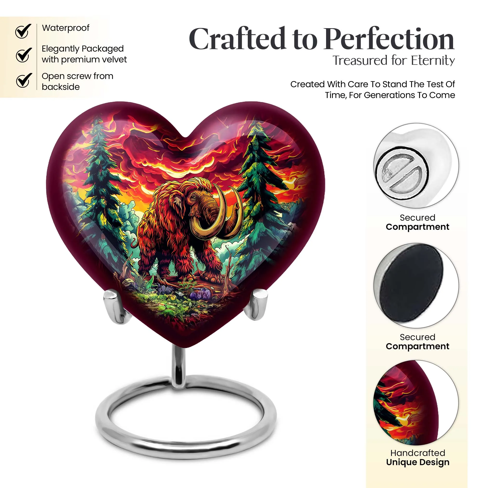 Mammoth Resonance - A Heartfelt Tribute Through Cremation Dad Urn