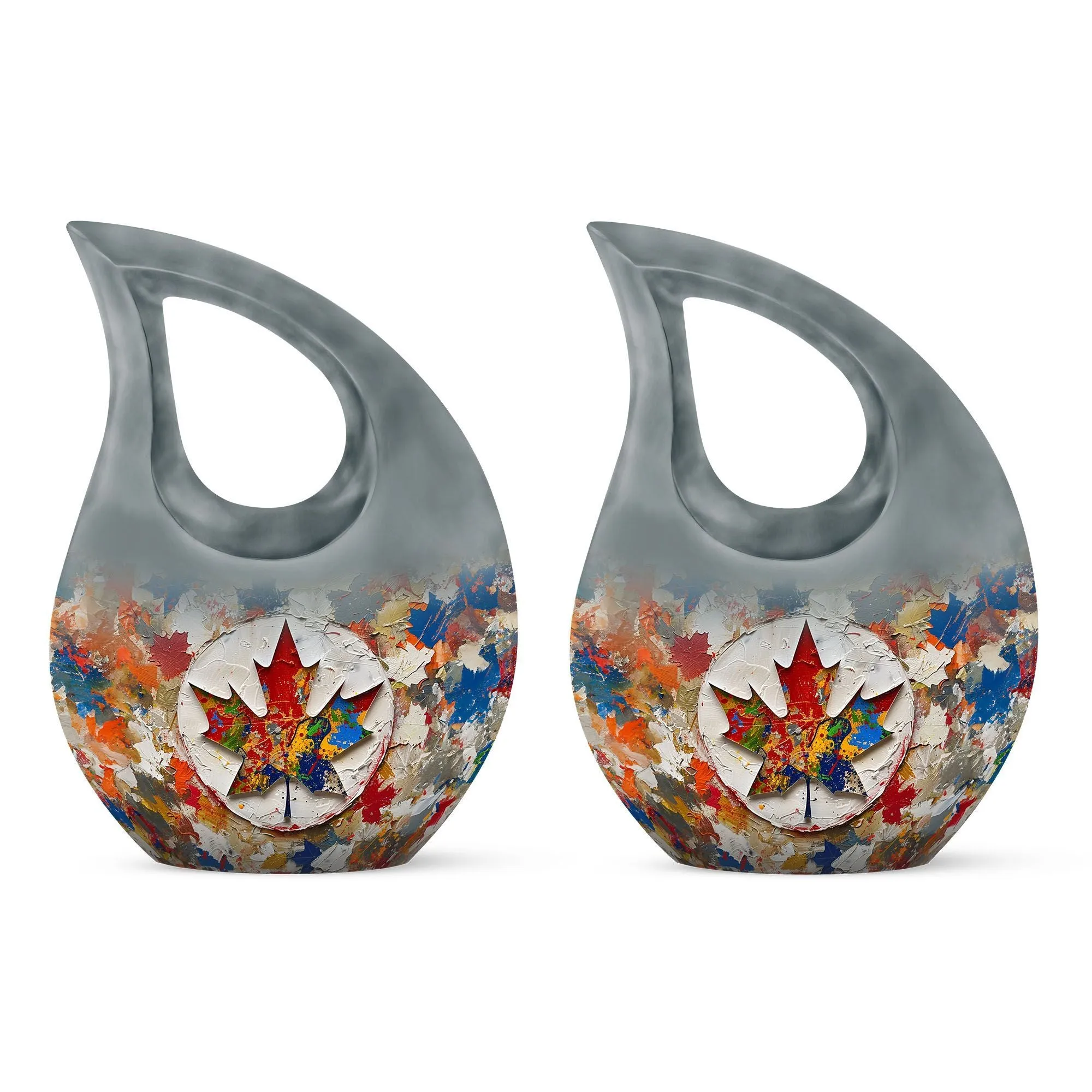 Mapple Leaf Angelic Memorial Urn keepsake urn for human ashes