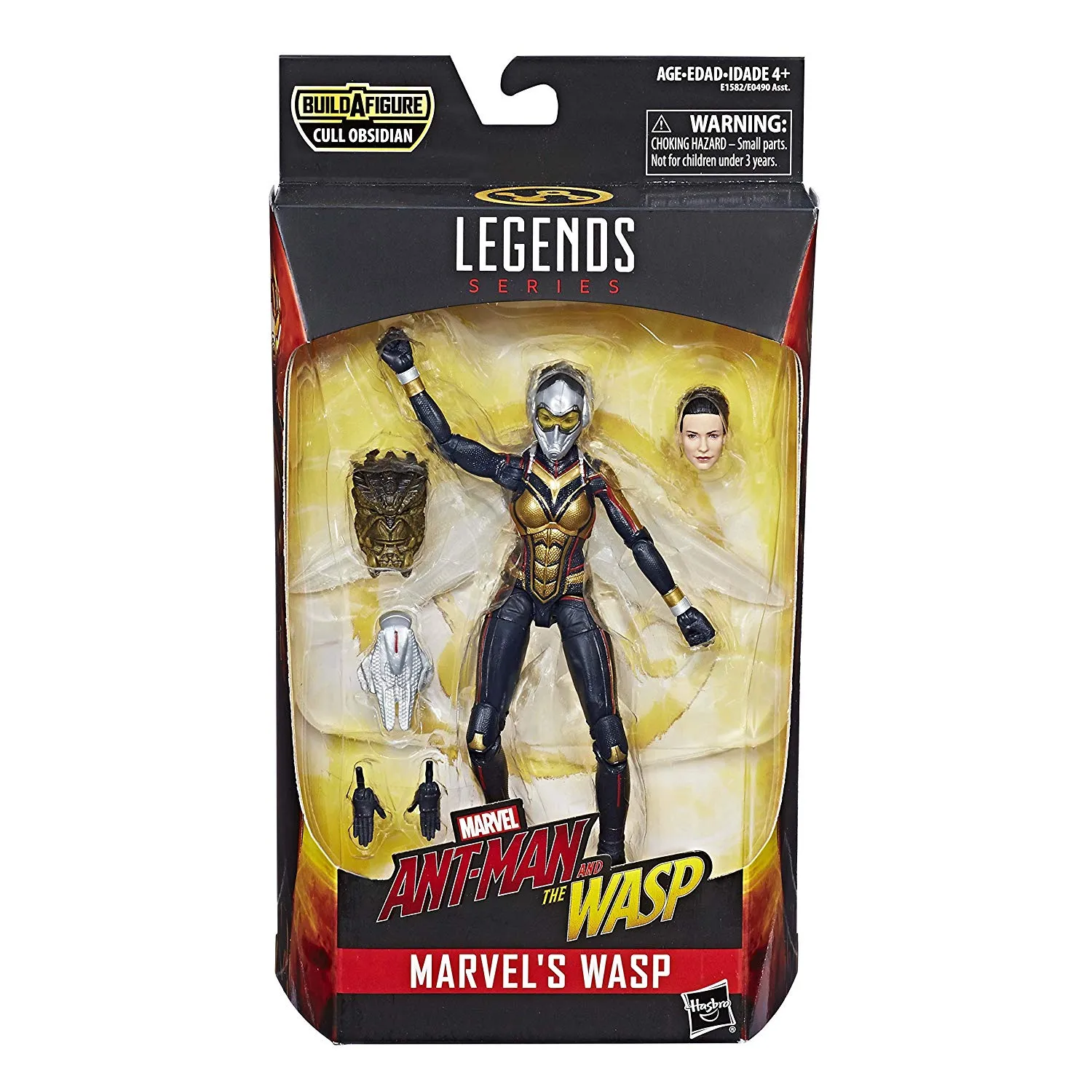 Marvel Legends Marvel's Wasp Ant-Man and The Wasp Cull Obsidian BAF