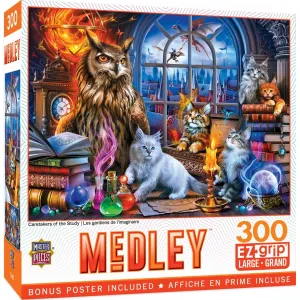 MasterPieces  Medley Caretakers of the Study EzGrip Puzzle 300 Piece