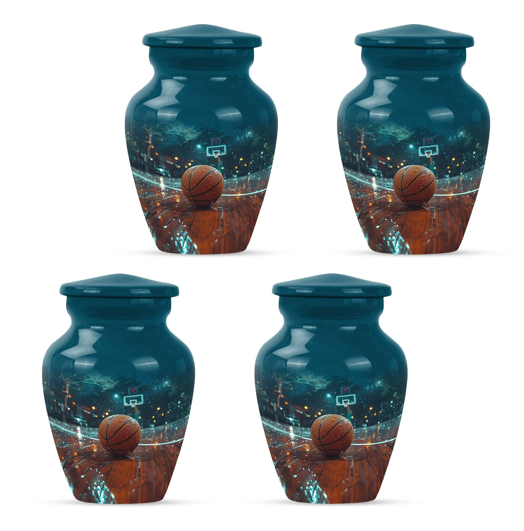 Memorial Basketball Cremation Urn - For Champions Ashes