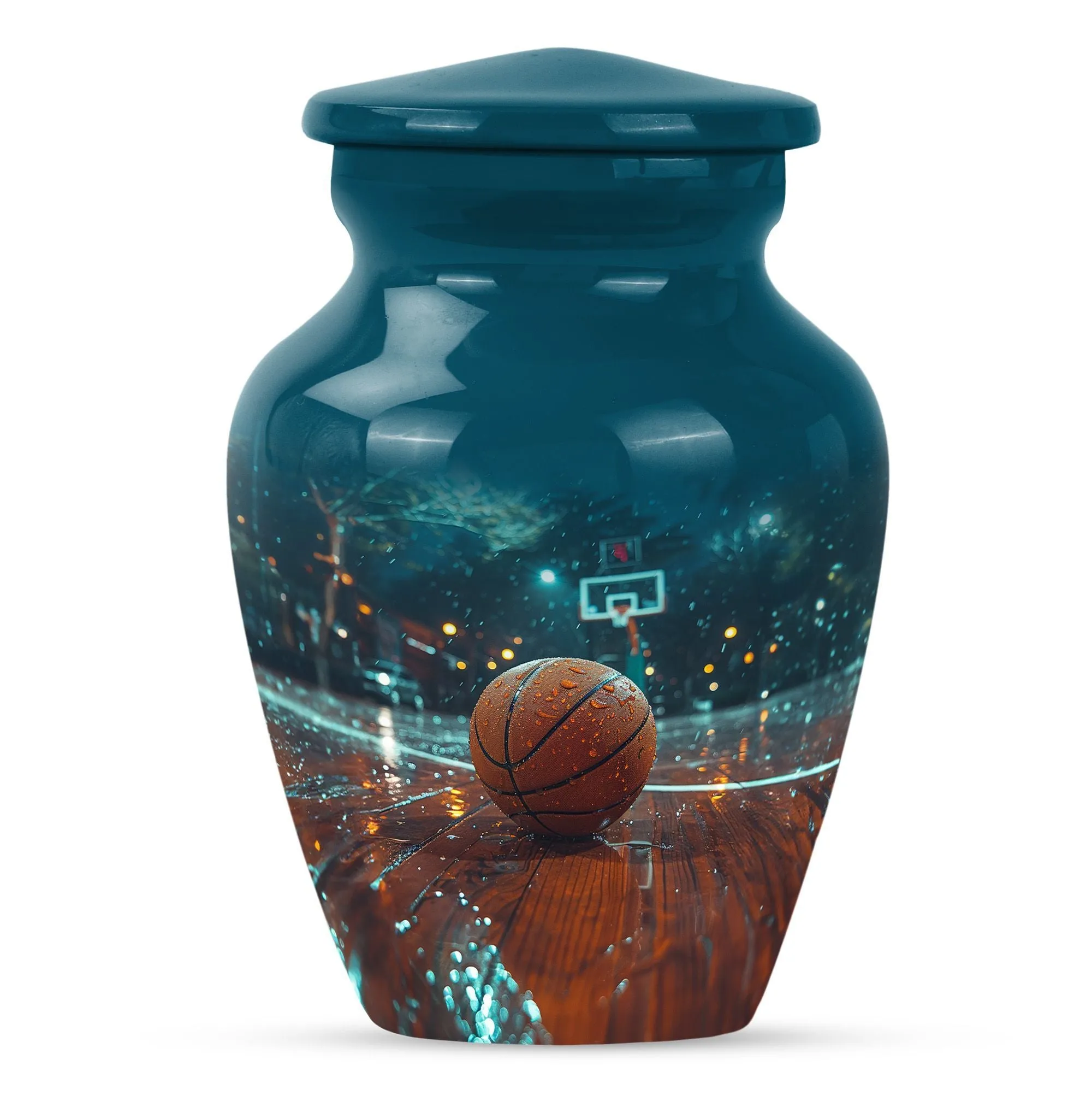 Memorial Basketball Cremation Urn - For Champions Ashes