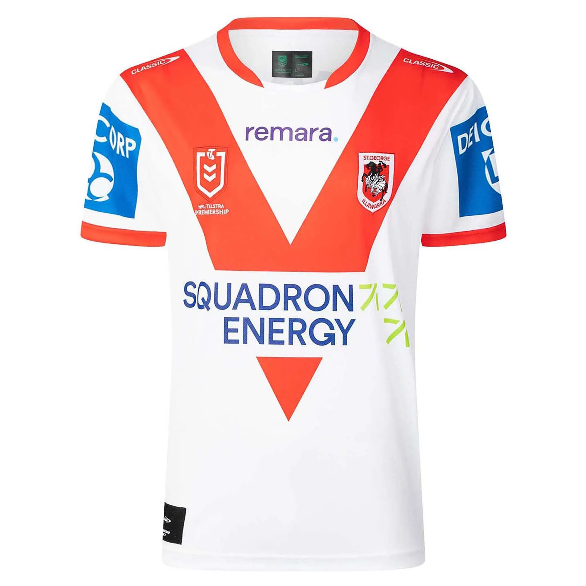Men's NRL St. George Illawarra Dragons 2025 Home Jersey