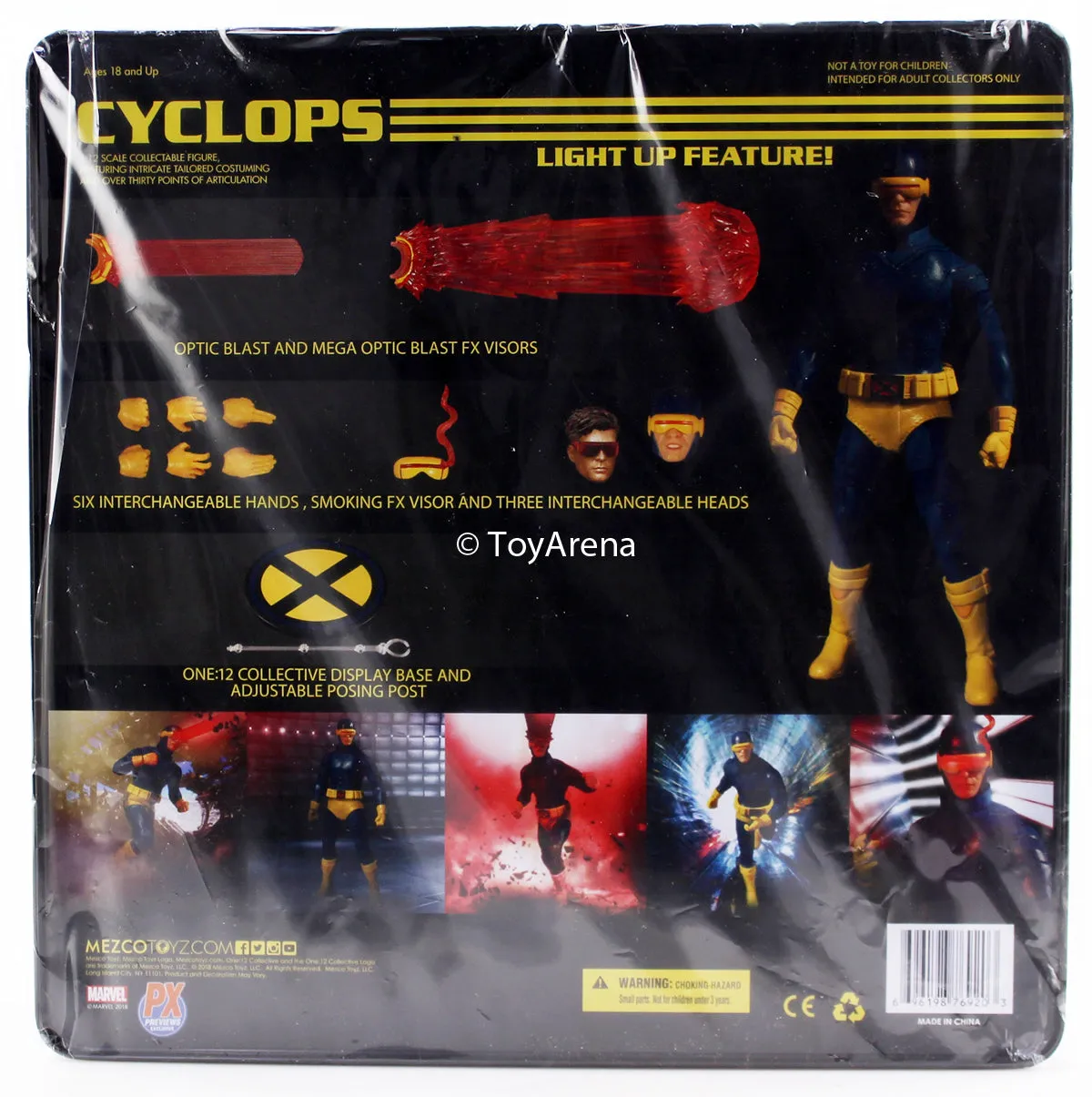 Mezco Toyz ONE:12 Collective: Classic Cyclops PX Exclusive Action Figure